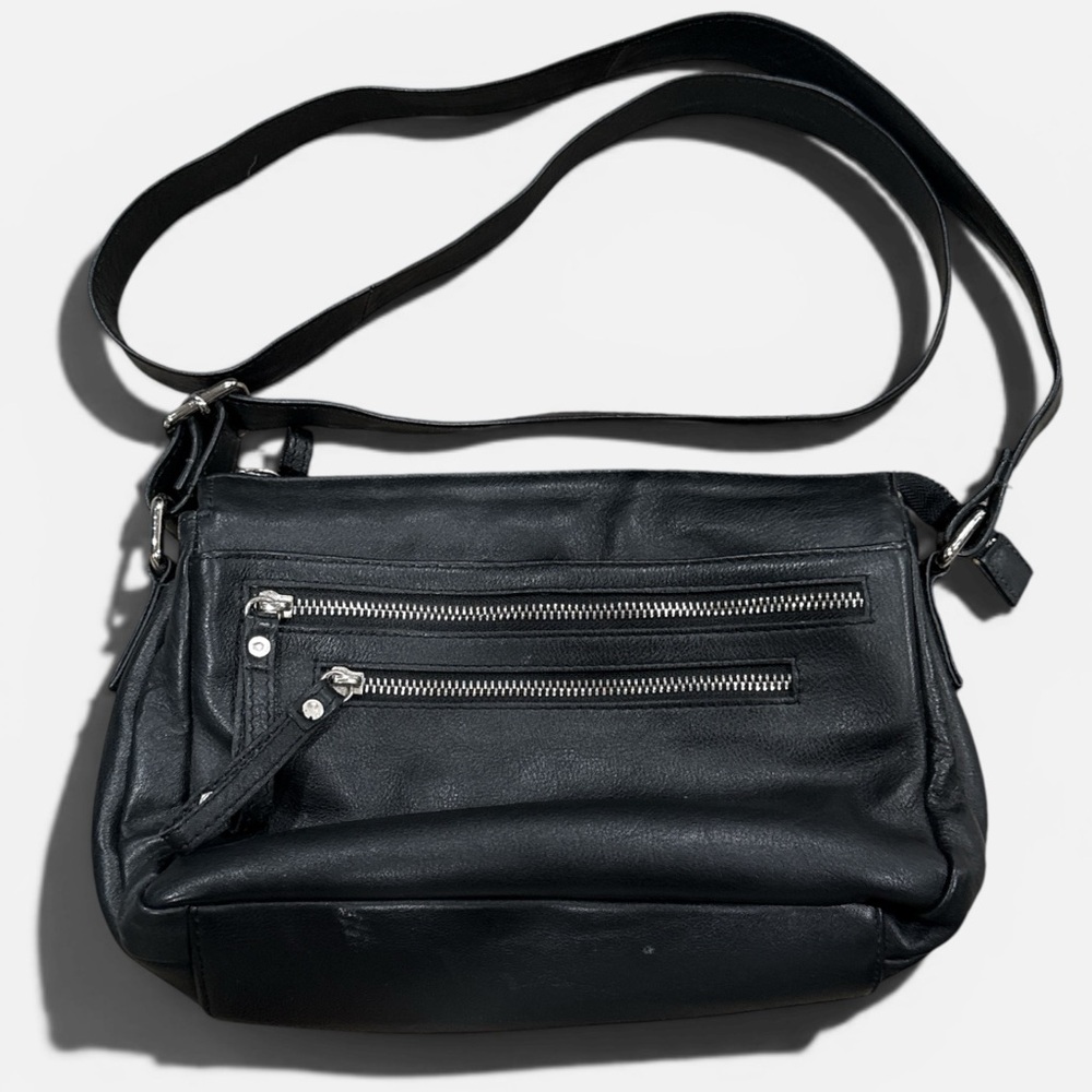 NWOT Great American Leatherworks Black Crossbody Purse